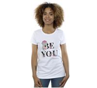 Disney Women's Dumbo Be You Cotton T-Shirt in White | Size: Large Disney White L