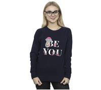 Disney Women's Dumbo Be You Sweatshirt in Navy | Size: XL Disney Navy XL