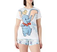 Disney Womens Dumbo Pyjamas Short Summer PJs, Sizes UK 8 to 22, Official Merchandise