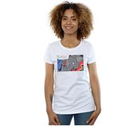 Disney Women's Dumbo Rich & Famous Cotton T-Shirt in White | Size: 2XL Disney White 2XL