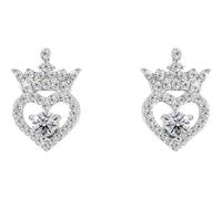 Disney Women's E906315RAPRL-PH Pair Of Earrings in Silver Disney Silver One Size