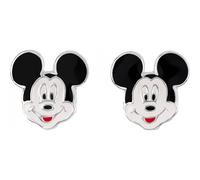 Disney 925 Sterling Silver Mickey Mouse Enamel Stud Earrings for Girls