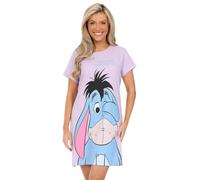 Disney Womens Eeyore Nightdress Ladies Nightie Nightgown (20-22) Purple