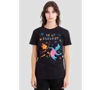 Disney Women's Elemental Ember & Wade, In My Element T-Shirt, Black | Size: Small Disney Black S