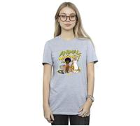 Disney Women's Encanto Animal Magnet Cotton Boyfriend T-Shirt in Grey | Size: Medium Disney Grey M