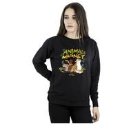 Disney Women's Encanto Animal Magnet Sweatshirt in Black | Size: Large Disney Black L