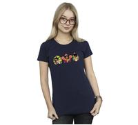Disney Women's Encanto Family Line Cotton T-Shirt in Navy | Size: Medium Disney Navy M