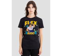 Disney Women's Encanto Flex Alert With Luisa T-Shirt, Black | Size: Large Disney Black L