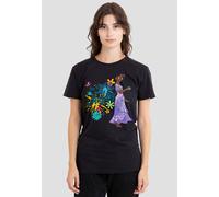 Disney Women's Encanto Isabela Do What Makes You Happy T-Shirt, Black | Size: Small Disney Black S