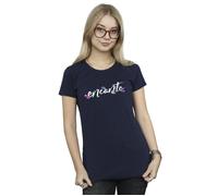 Disney Women's Encanto Logo Cotton T-Shirt in Navy | Size: Small Disney Navy S