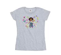 Disney Women's Encanto Mirabel Butterfly Cotton T-Shirt in Grey | Size: Small Disney Grey S
