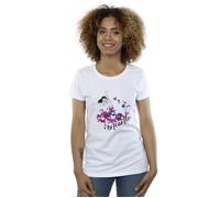 Disney Women's Encanto Mirabel Flower Cotton T-Shirt in White | Size: XL Disney White XL