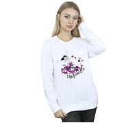 Disney Women's Encanto Mirabel Flower Sweatshirt in White | Size: 2XL Disney White 2XL