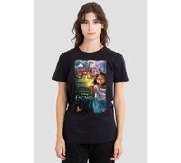 Disney Women's Encanto Movie Poster T-Shirt, Black | Size: 2XL Disney Black 2XL