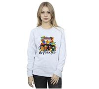 Disney Women's Encanto Sisters Sweatshirt in Grey | Size: Large Disney Grey L