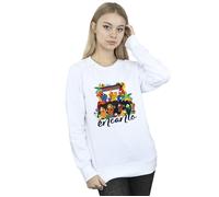 Disney Women's Encanto Sisters Sweatshirt in White | Size: 2XL Disney White 2XL
