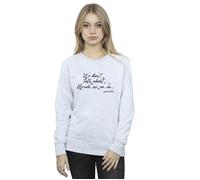 Disney Women's Encanto We Dont Talk About Bruno No No Sweatshirt in Grey | Size: Small Disney Grey S