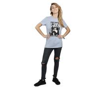 Disney Women's Every Fairy Tale Needs A Villain Boyfriend T-Shirt in Grey | Size: 3XL Disney Grey 3XL