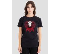 Disney Evil Queen Happily Never After Ladies T Shirt, Black, Medium