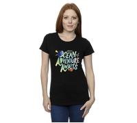 Disney Women's Finding Dory Ocean Of Adventure Cotton T-Shirt in Black | Size: Small Disney Black S