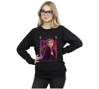 Disney Women's Frozen 2 Anna Live Your Truth Sweatshirt in Black | Size: Small Disney Black S