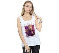 Disney Women's Frozen 2 Anna Live Your Truth Vest White X-Large
