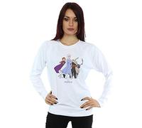 Disney Women's Frozen 2 Group Sweatshirt White XX-Large