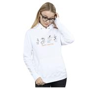 Disney Women's Frozen 2 Olaf Shape-Shifter Hoodie in White | Size: Small Disney White S
