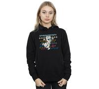 Disney Women's Frozen I Love Warm Hugs Hoodie in Black | Size: Small Disney Black S