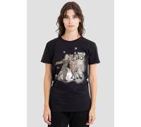 Disney Women's Frozen Snow Bros With Kristoff & Sven T-Shirt, Black | Size: Medium Disney Black M