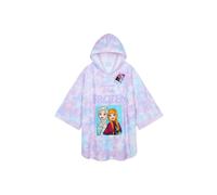 Disney Women's Frozen Towelling Poncho in Purple Disney Purple