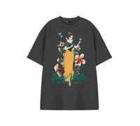 Disney Womens Grey Snow White & The Seven Dwarfs Short Sleeved T-Shirt - Medium