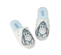 Disney Winnie The Pooh Slippers For Women | Ladies Adults Pooh Bear OR Eeyore House Shoes Merchandise For Her | Foam Slip On 3-4 UK