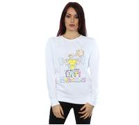 (S, White) Disney Womens/Ladies Hercules Do You Even Lift? Sweatshirt