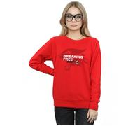 Disney Women's High School Musical The Musical Breaking Rules Sweatshirt in Red | Size: Small Disney Red S