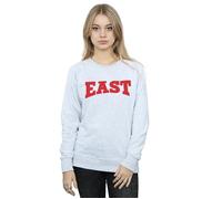 Disney Women's High School Musical The Musical East High Sweatshirt Sport Grey Medium