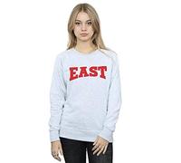 Disney Women's High School Musical The Musical East High Sweatshirt Sport Grey Large