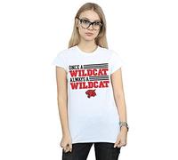 Disney Women's High School Musical The Musical Once A Wildcat T-Shirt White XX-Large