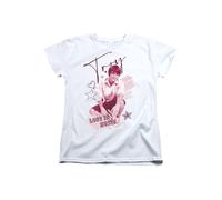 Disney Women's High School Musical Troy Tee, White | Size: Large Disney White L