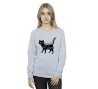 Disney Women's Hocus Pocus A Cat Person Sweatshirt in Grey | Size: XL Disney Grey XL