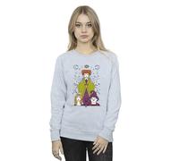 Disney Women's Hocus Pocus Candle Sweatshirt in Grey | Size: XL Disney Grey XL