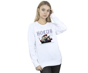 Disney Women's Hocus Pocus Hallows Eve Sweatshirt in White | Size: Medium Disney White M