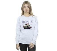 (L, Sports Grey) Disney Womens/Ladies Hocus Pocus Hallows Eve Sweatshirt