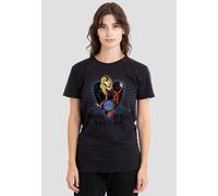 Disney Women's Hocus Pocus Sarah Sanderson Boys Will Love Me T-Shirt, Black | Size: Large Disney Black L