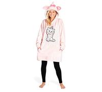 Disney Women's Hoodies, Oversized Blanket Hoodie, Minnie and Mickey Gifts (Pink Marie)