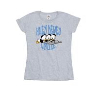 Disney Women's Huey Dewey Louie Reading T-Shirt in Grey | Size: Large Disney Grey L