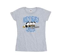 Disney Women's Huey Dewey Louie Reading T-Shirt in Grey | Size: Small Disney Grey S