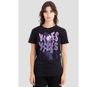 Disney Women's Inside Out 2 Fear T-Shirt, Black | Size: Medium Disney Black M
