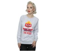 Inside Out Anger The Boss Sweatshirt Disney Grey L