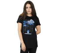 Disney Women's Inside Out One of Those Days Boyfriend Fit T-Shirt Small Black